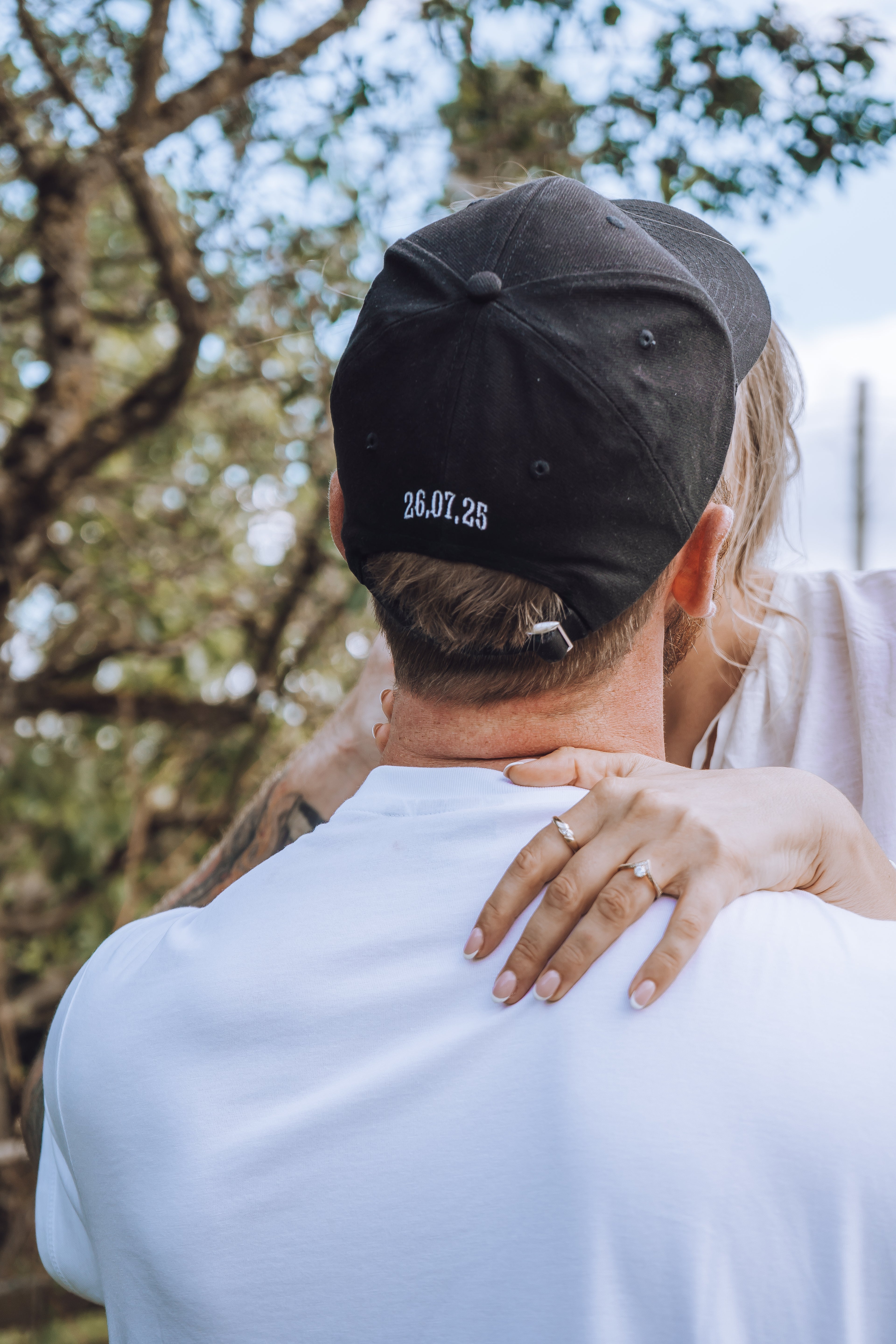 Personalised Bride and Groom Baseball Cap