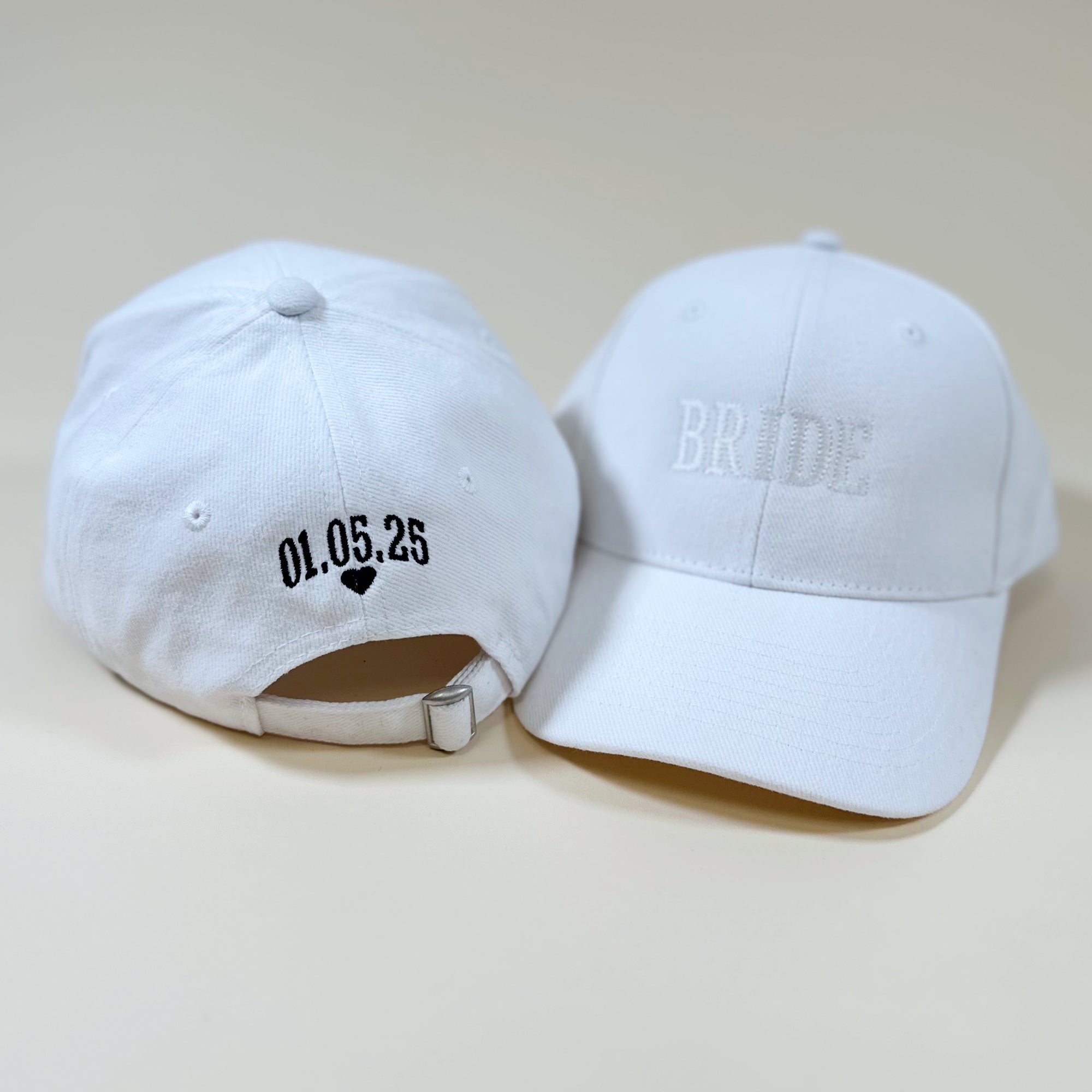 Personalised Bride and Groom Baseball Cap