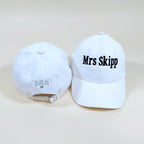 Personalised Bride and Groom Baseball Cap