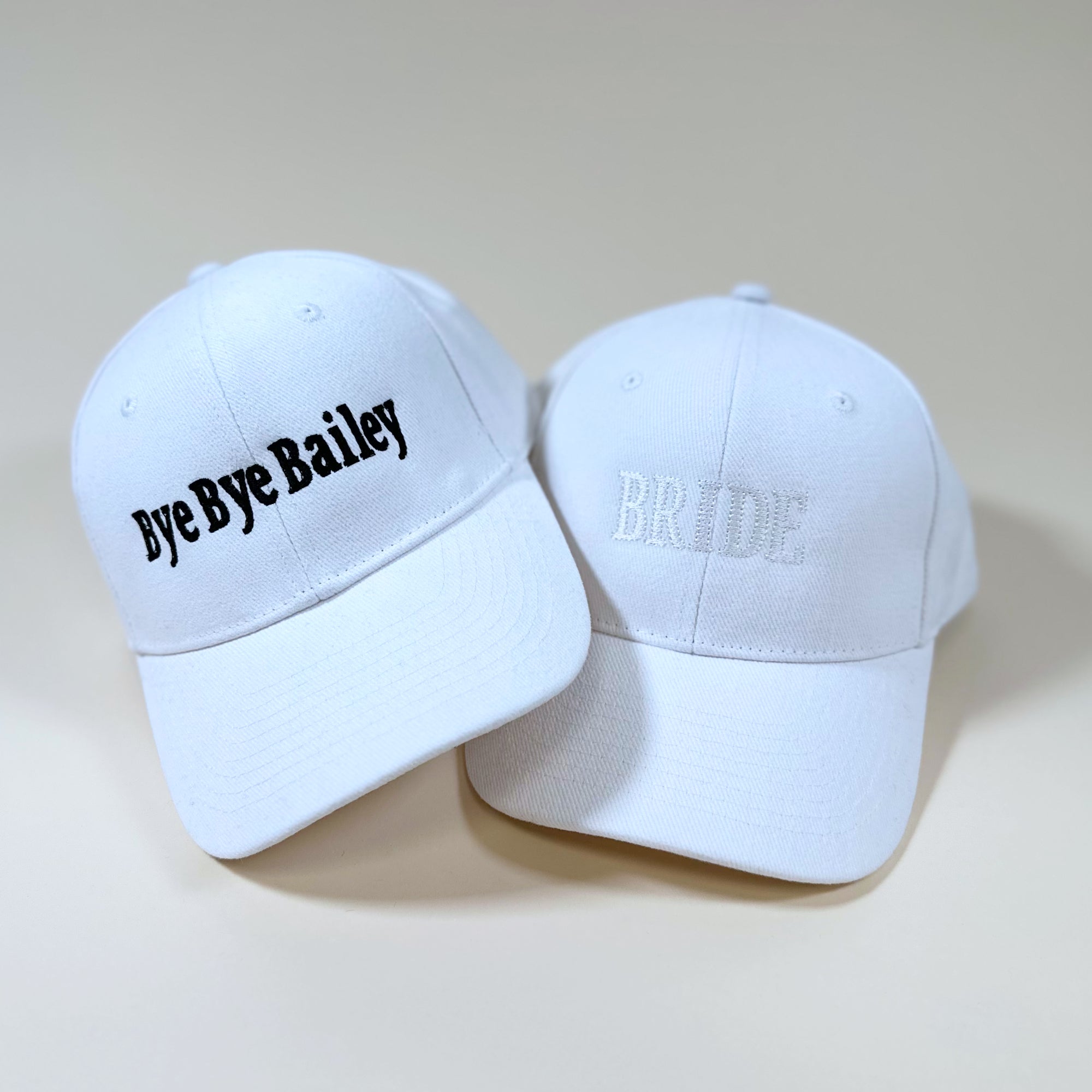 Personalised Bride and Groom Baseball Cap