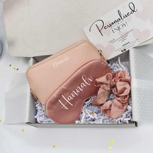 Blush Pink Personalised Gift Box Set